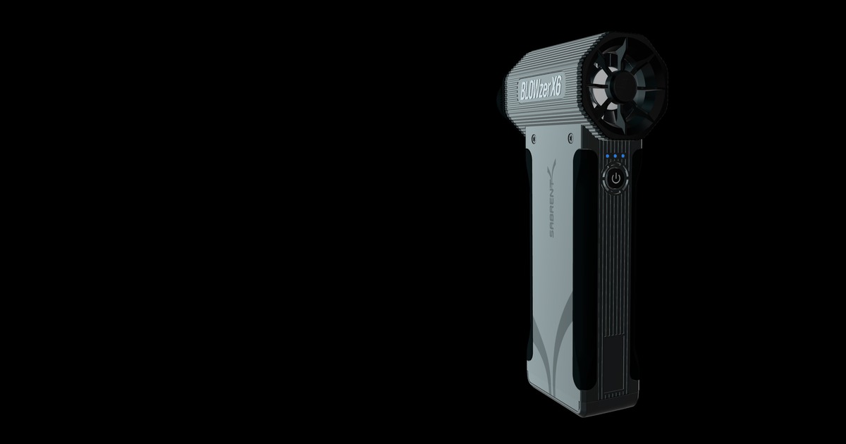 SABRENT BLOWZER X6 cordless electric air duster product overview